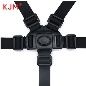 Sabuk pengaman bayi kereta dorong kursi tinggi anak kustom 5 titik sabuk pengaman untuk perjalanan goyang yang dioperasikan dengan koin - Product Image 1