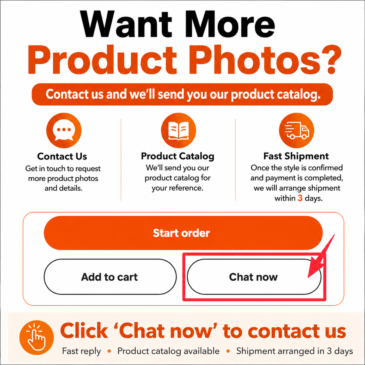 Contact Us for Product Catalog