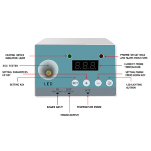 Controlador de temperatura Digital 2025 Sensor de refrigeración de calefacción Interruptor de termostato de Control de temperatura - Product Image 4