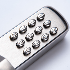 Thép không gỉ kỹ thuật số Keyless cơ khí kết hợp khóa cửa mã an ninh chất lượng cửa chốt khóa - Product Image 2