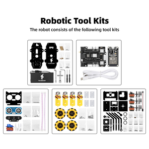 Tscinbuny combinazione casuale Kit Mecanum ruota ESP32 WROOM32 scheda di sviluppo braccio robotico funzioni strumento Kit per Arduino