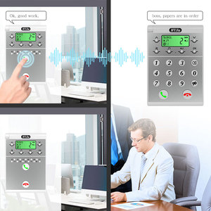 Sistema de intercomunicación de edificio inalámbrico bidireccional Hotel Teléfono interno Intercomunicador de voz Buscapersonas Walkie Talkie Estilo Radio Buscapersonas