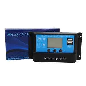 LCD display10A 20A 30A regolatore di carica solare PWM solare regolatore di carica