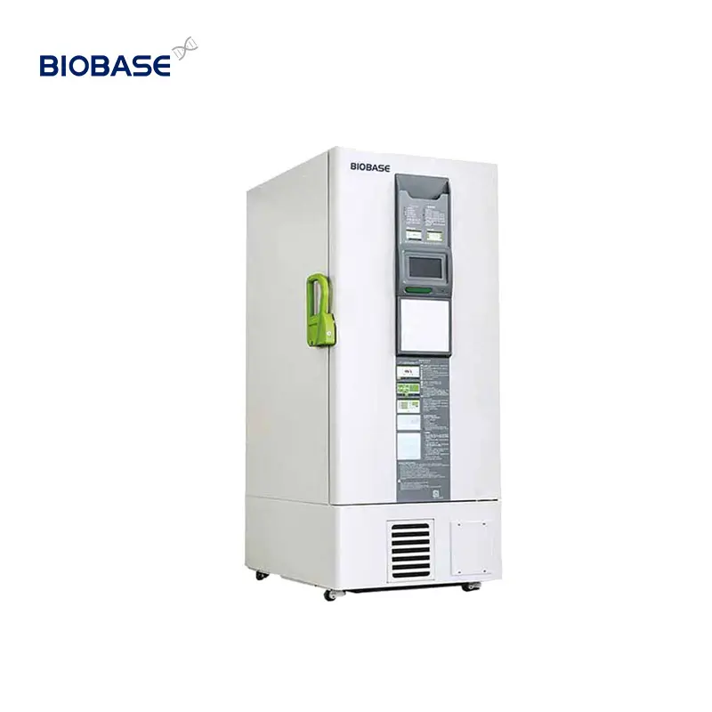 หน้าจอสัมผัส Biobase LCD ตู้แช่แข็งสําหรับห้องปฏิบัติการขั้นสูง ตู้แช่แข็งอุณหภูมิต่ําพิเศษ BDF-86V338