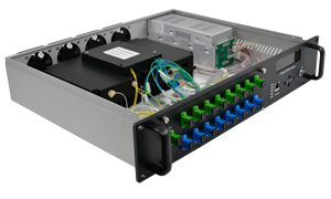 光アンプEDFA WDM 8/16/32ポート19dbm ~ 23dbm FTTH & CATV 4G/3G/5GネットワークPOE対応 - Product Image 3
