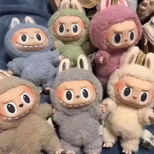 本物のLabubu V1 Labubu 1.0第1世代モンスターマカロンミニPVCブラインドボックスぬいぐるみ動物のテーマビニールぬいぐるみ - Product Image 4