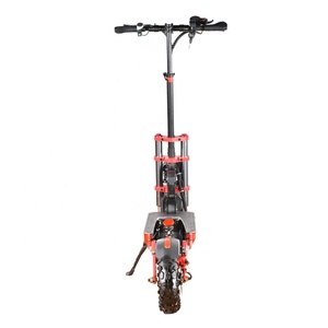 Nuevo ejemplo, de 11 pulgadas único brazo basculante, neumático ancho de doble transmisión, 70km H Power, patinete eléctrico rápido para adultos para todoterreno de dos ruedas - Product Image 6