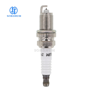 Sorghum BY481ZFR5F iridyum bujiler motor Iridium IX direnç Acura Honda Honda Civic Mazda NGK için 2477 buji seti - Product Image 3