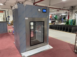 Ngành công nghiệp hộp Khóa liên động điện tử đi qua cửa sổ chuyển cửa sổ cho bệnh viện phòng sạch - Product Image 3