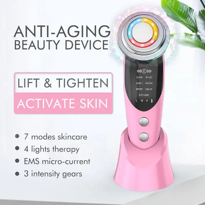 Venta caliente Anti-Aging RF Face Lift Machine Uso en el hogar Equipo de belleza para el cuidado personal e instrumentos