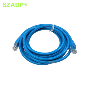 Szoem OEM ucuz promosyon fiyat CCA/CCAM/bakır Cat5 Cat5e Cat6 Cat6a Ethernet kablosu Lan RJ45 ağ kablosu Lan yama kablosu - Product Image 6