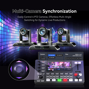 Tenveo sống trực tuyến 5.5 inch màn hình LCD 4K SDI HDMI Video Mixer Switcher - Product Image 5