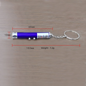 Mini-Taschenlampe Infrarot-Laser-Schlüssel bund, hängender Lehr zeiger, Laser Cat Teaser Wand, Pet Cat Play <span class=keywords><strong>Stick</strong></span>