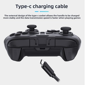 Per Xbox One Factory Direct PC cablato Controller a doppia vibrazione compatibile per Computer Joypad con funzione di Shock - Product Image 4