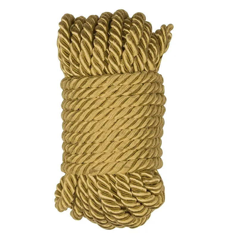 Corda de seda macia, corda trançada sólida, corda de todos os fins, durável e forte, 10m, fio de corda