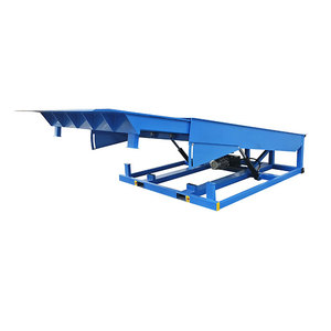 Plataforma de descarga de nivelador de muelle hidráulico fijo de 8-12 toneladas para bahías de carga de almacén - Product Image 1