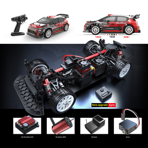 MJX Hyper GO 14303 1/14 Citroen C3 Быстрый RC раллийный автомобиль Высокая скорость 40 миль в час бесщеточный 4WD RTR Gyro для взрослых пульт дистанционного управления - Product Image 6