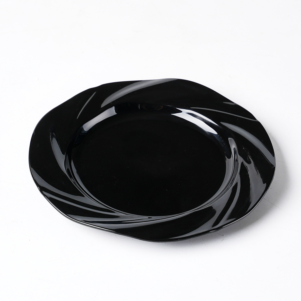 Pasta plate - black