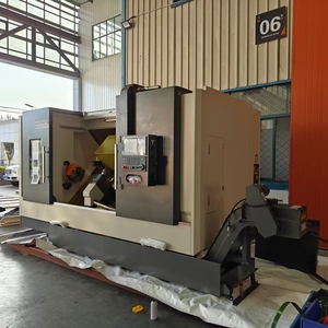 Letto obliquo cnc tornio TCK56A-1500 macchina tornio cnc programmazione controcampo CNC