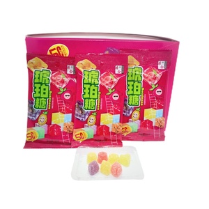 热卖果冻水果糖明胶糖果配立方体糖果