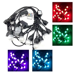 ไฟ Festoon กลางแจ้ง Wifi ควบคุมด้วยแอปหลอดไฟ RGB,ไฟวันหยุดกลางแจ้งเปลี่ยนสีได้ด้วย Rgb ไฟสาย LED - Product Image 6