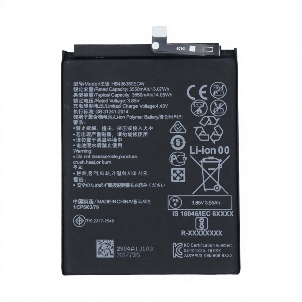 pour Huawei P30 ELE-AL00/TL00 ELE-L29 HB436380ECW