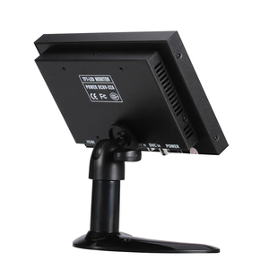 Monitor LCD Caja de metal de 7 pulgadas Monitoreo Industrial Cctv Mini monitor de computadora con entrada Bnc Vga Hd-mi