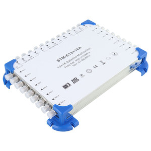 Softel Manufacturer Price 13x16 Unicable Multiswitch if TV <strong>Input</strong> 16 <strong>Output</strong> DiSEqC Satellite Multiswitch with <strong>Amplifier</strong> - Product Image 5