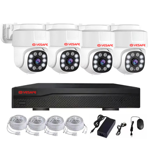 Sistema de cámaras de seguridad VESAFE 4K 8MP 5mp CCTV IP Poe NVR hogar 4 canales 8ch sistema de cámaras de vigilancia de seguridad - Product Image 1