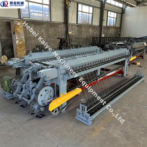 <strong>Automatic</strong> Horizontal <strong>Hexagonal</strong> Wire Mesh Weaving <strong>Machine</strong> for low carbon, galvanized, PVC coated steel. - Product Image 2