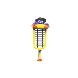 כלי נגינה חיצוני פיסול כלי הקשה יצירתי עם צורה חיה חמודה עבור מגרשי משחקים לילדים