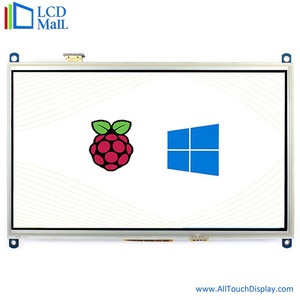 Display LCD capacitivo da 10.1 pollici schermo IPS 1024*600 multi-point touch per Raspberry - Product Image 5