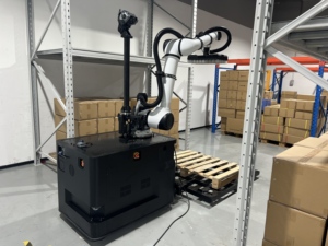 Voll intelligente kol labor ative AI-Vision-Techniken Karton kasten Laden und Entladen von zusammen gesetzten AGV-Roboter-Palet tierer - Product Image 6