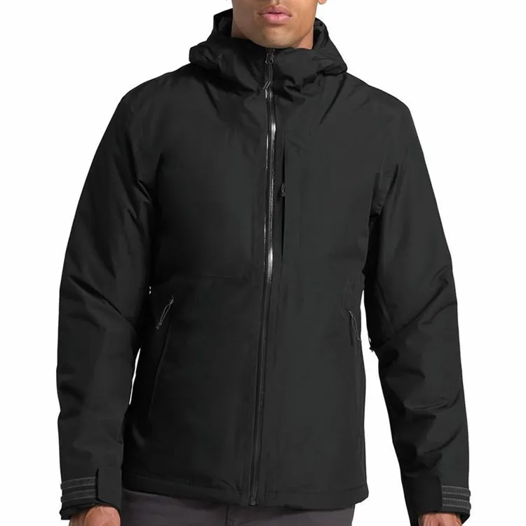 New Design Custom Softshell Hooded Fleece Jacket Warm Winter Outdoor Waterproof Jacket With Zipper