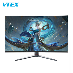 27 pollici Oem nuovo Design Fhd Monitor per Computer Pc display piatto Lcd con retroilluminazione a Led tipo Monitor curvo per Computer Desktop - Product Image 1