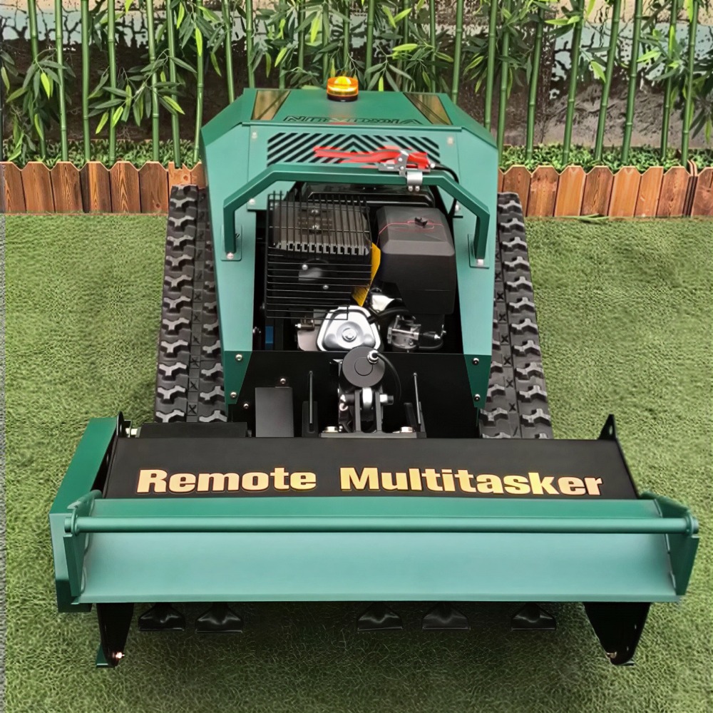Green Remote Control Flail Mower