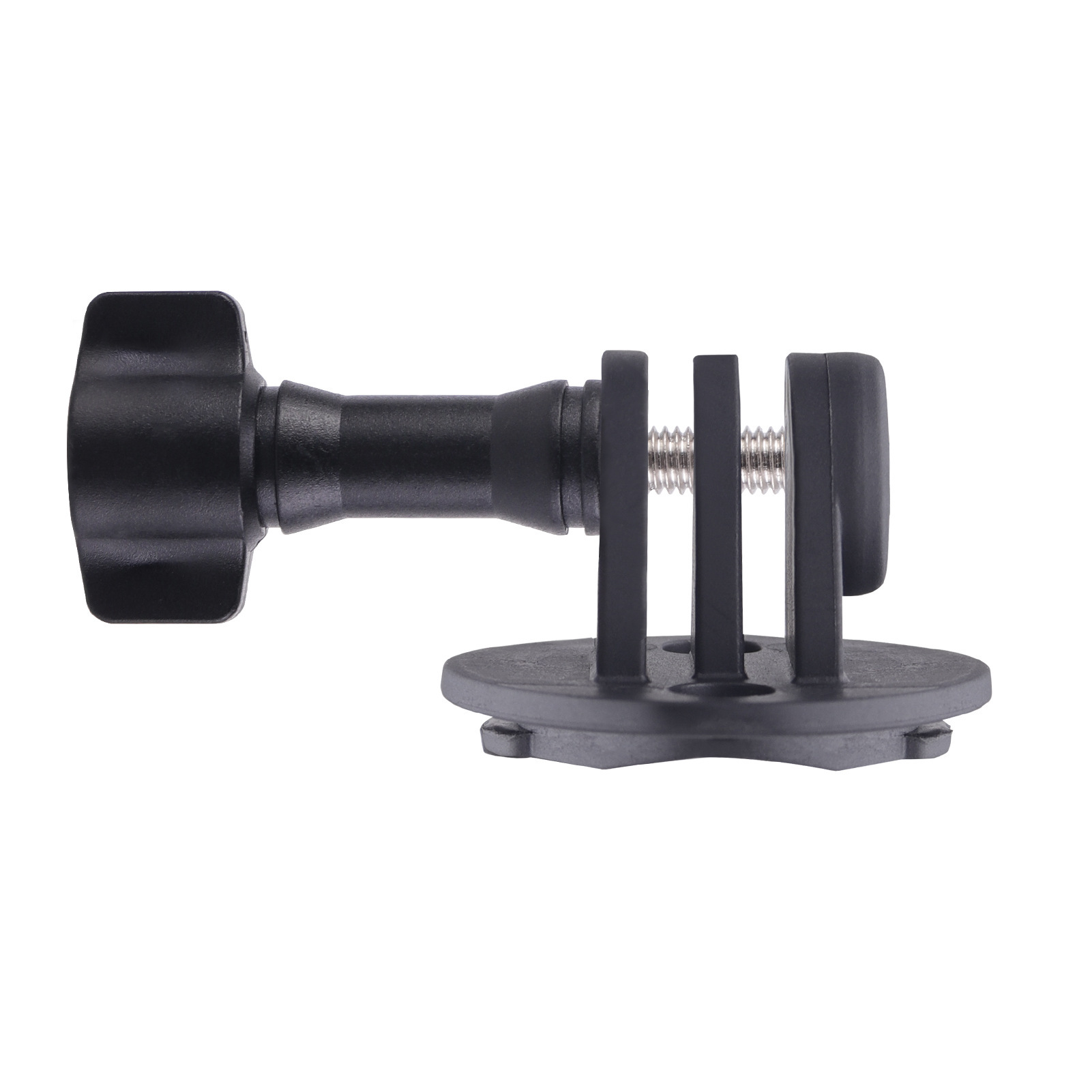 Base adaptadora + tornillo (negro)