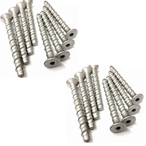 Custom Fasteners <strong>1</strong>/<strong>4</strong>&quot; X <strong>1</strong>-3/<strong>4</strong>&quot; <strong>Concrete</strong> <strong>Screws</strong> Steel Hex <strong>Concrete</strong> <strong>Screws</strong> for Anchoring to Masonry <strong>Screw</strong> - Product Image 6