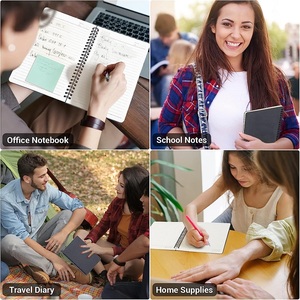 Wholesale Custom Personalized Mini Small <strong>Notebook</strong> Kraft Paper Thread Sewing Notepads Pen Sticky <strong>Notes</strong> for Everyday Use - Product Image 5