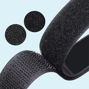 25mm High Quality OEM Velcroes Recycled Adhesive <strong>Hook</strong> and <strong>Loop</strong> Hoop <strong>Loop</strong> Custom Size Hoop and <strong>Loop</strong> for Baby - Product Image 4