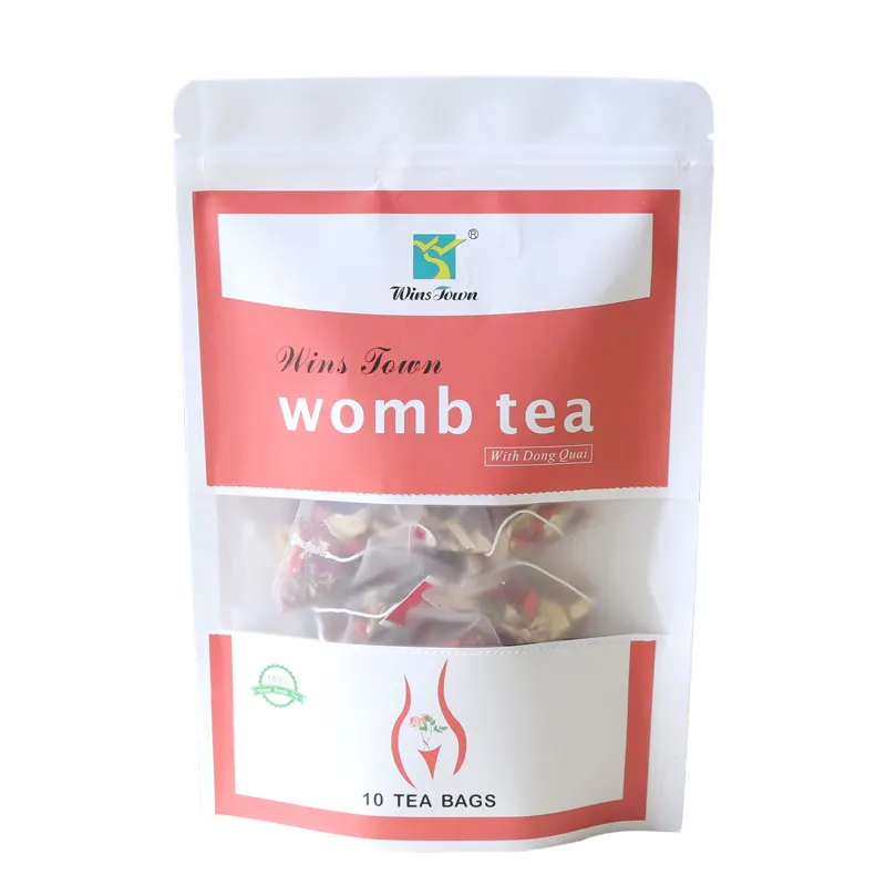 Quantidade suficiente de etiquetas privadas fibroid chá utero limpeza feminino alívio de dor tecido quente chá