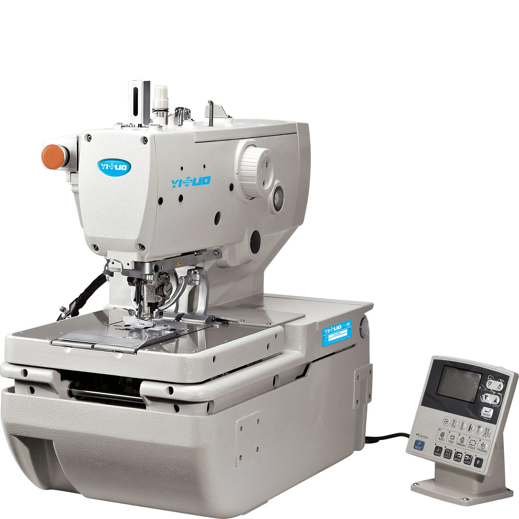 Máquina de coser con patrón caliente de alta calidad, máquina de coser y bordar computarizada, costura de ropa