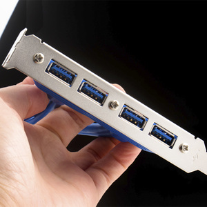 <strong>USB</strong> <strong>3</strong>.<strong>0</strong> Back Panel Motherboard 20pin <strong>Header</strong> 4Port USB3.<strong>0</strong> Hub Splitter Internal Bracket Adapter - Product Image 2