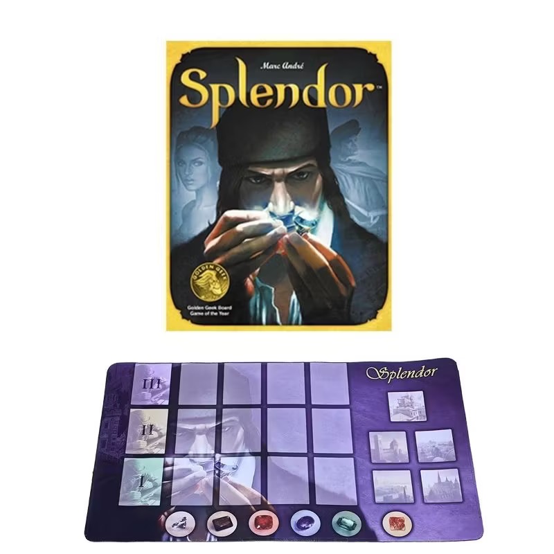 Jeu de base Splendeur Jaune + tapis de jeu