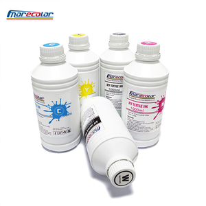 厂家直销DFT CMYK 1000毫升爱普生I3200/XP600打印头纺织品转印油墨 - Product Image 1