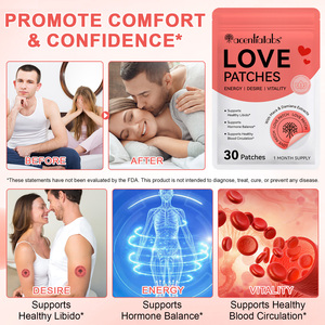 Acentialabs 30 Count Paraben Free Love Patches mendukung Libido nutrisi diserap cinta patch dengan Maca & Damiana ekstrak - Product Image 3