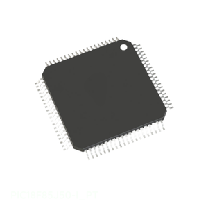วงจรอิเล็กทรอนิกส์แบบฝัง PIC18F85J50-I_PT แฟลช32KB 8BIT MCU 80TQFP - Product Image 1