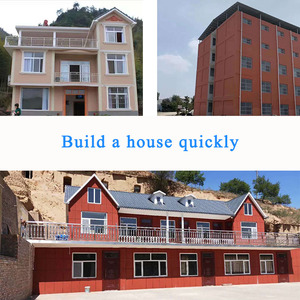 Premium High Quality Durable Concrete House Mold Fast Modular Home Assembly Formwork Adjustable CementHouse Mold