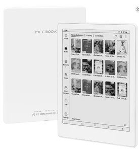 Meebook M8 7.8 "Google Playストアと高速リフレッシュ4G RAM 64GB ROM Eブックリーダーを備えたAndroid 14 Ebook Reader - Product Image 1