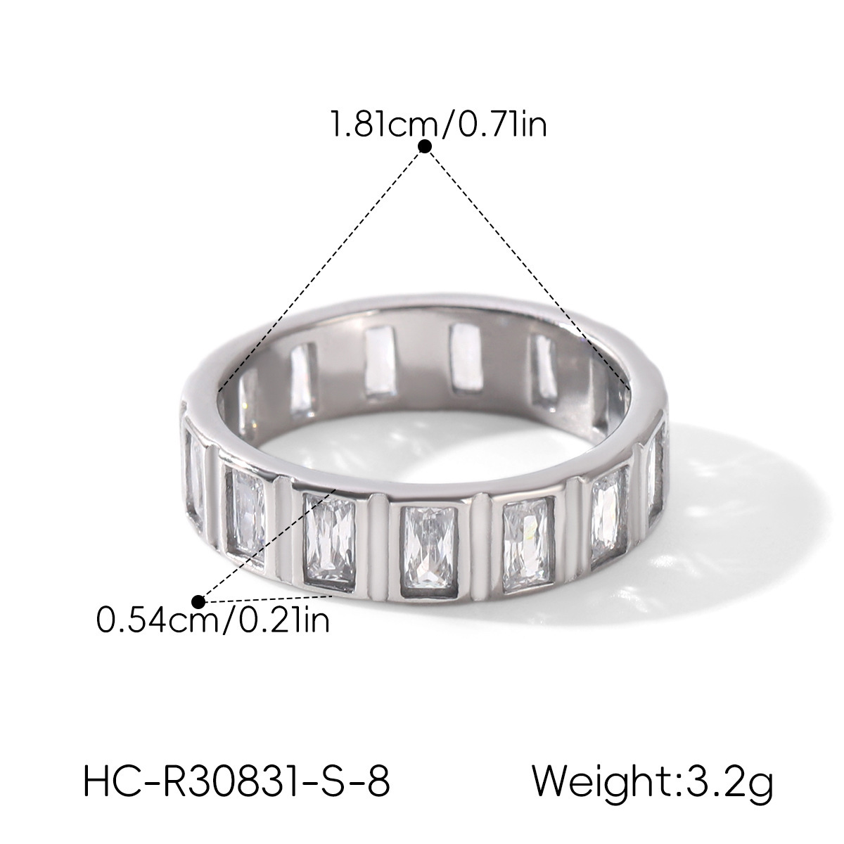 Argent 8#